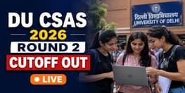 DU UG Round 2 Cutoff 2026 Out
